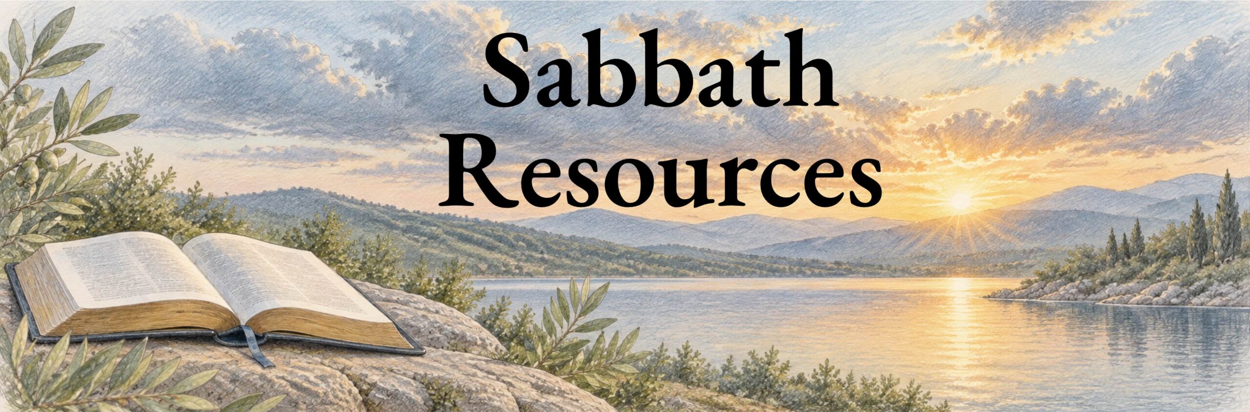 sabbath resources banner and title
