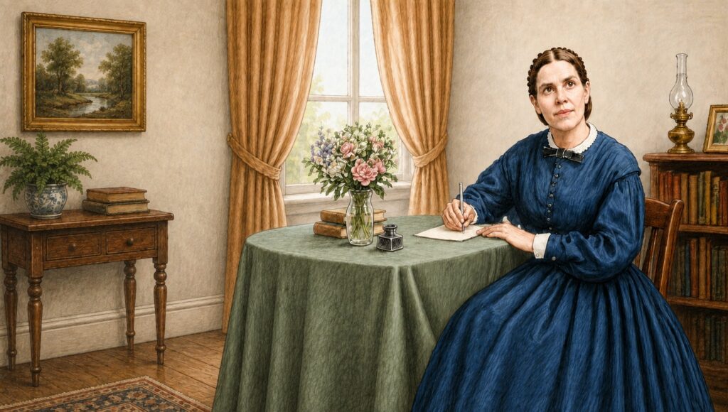 thoughtful woman with writing instrument youtube1 blended tidier colour webpage